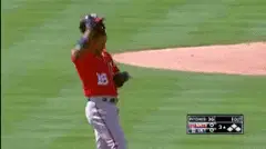 victor robles tipping his cap
