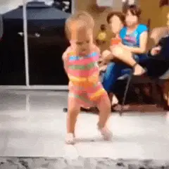 TGIF Cute Baby dancing Stanky Legg