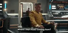 Where'S That Music Coming From Captain Christopher Pike