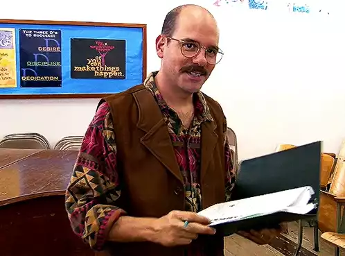Tobias Funke (David Cross) Licks Pencil