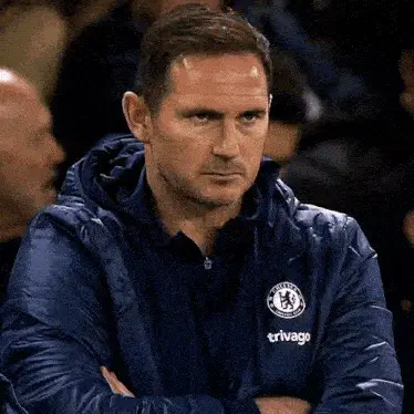 Frank Lampard's Annoyed Reaction at Chelsea