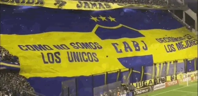 Boca Juniors Fan Banner
