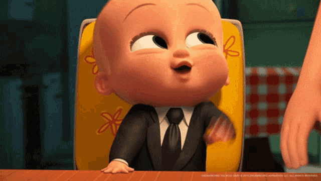 Boss Baby's Cute to Angry Mood Change