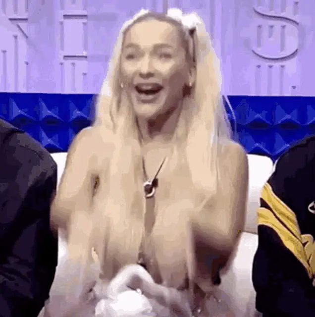 Emmy Russ Laughing Joyfully