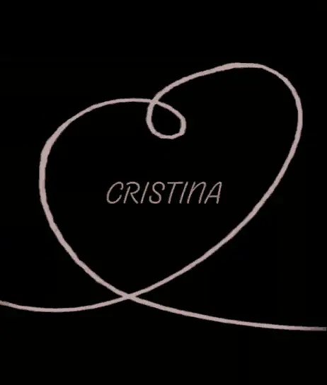 Cristina Love Heart Swirl Animation