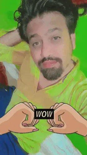 Mrkhan's Expressive 'Wow' Moment