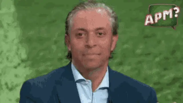 Tictac: Man Smiling on TV Show