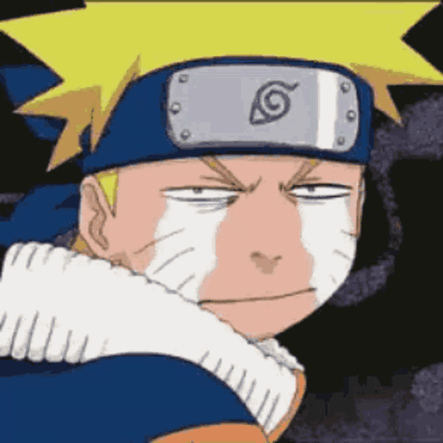 Young Naruto Uzumaki Sad
