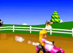 The marvelous Moo Moo Farm of Mario Kart 64, by Nintendo.