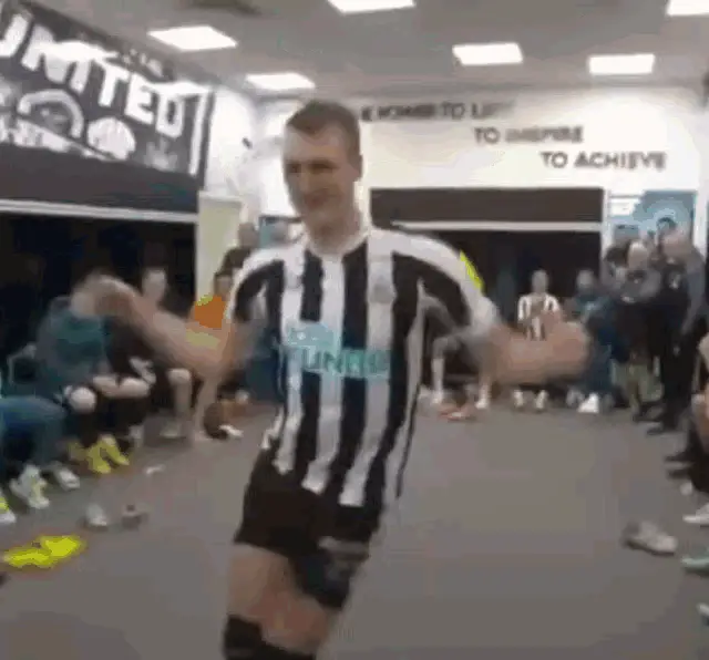 Danburn's Energetic Dance in Newcastle Locker Room