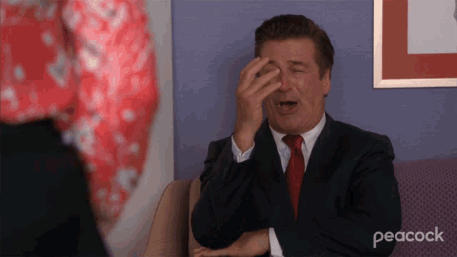 Alec Baldwin as Crying Jack Donaghy