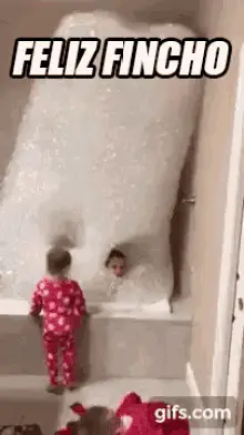 Feliz Fin De Semana Lleno De Espuma Familiar