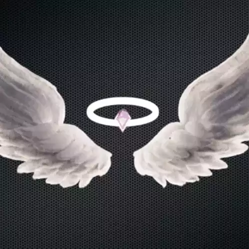 AOA Angel Of Ares: White Wings & Diamond Halo