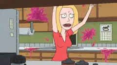 Rick and Morty Beth Shoots Mr. Poopybutthole