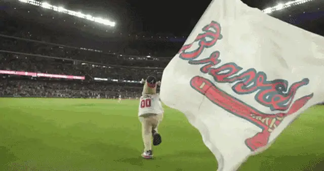Atlanta Braves Mascot's Hilarious Blooper – free GIF download | meme platform | memes GIF