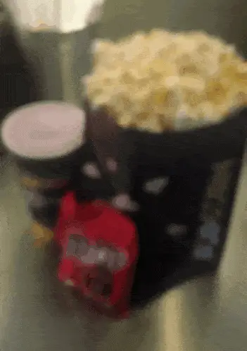 Movie Theater Popcorn, Drink, and M&M's