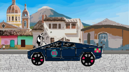 Summer Road Trip: Cybertruck & Horse Carriage