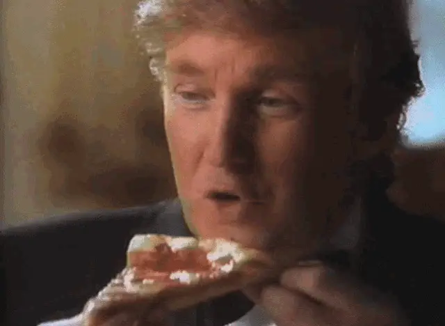 Shut Up Woman: Man Eating Pizza