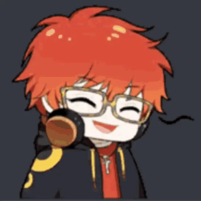 Mystic Messenger 707 Chibi Anime Character
