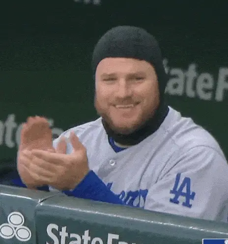 Max Muncy Clapping and Smiling – free GIF download | meme platform | memes GIF
