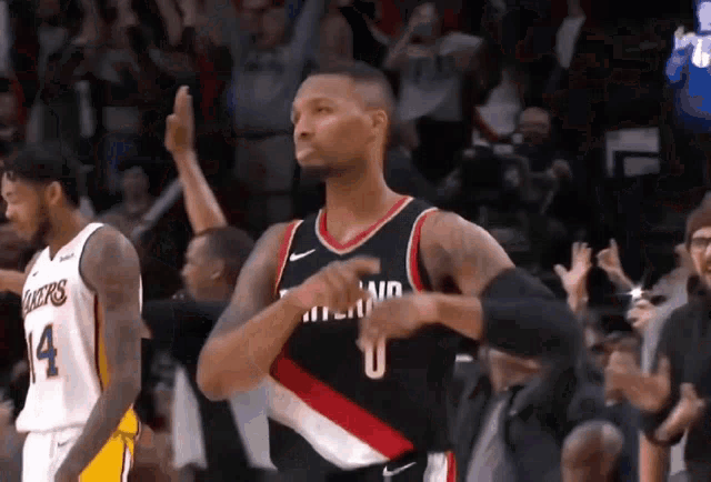 Damian Lillard's Blazers Argento Moment