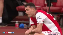 Arsenal Vs Man City Xhaka Vs Man City