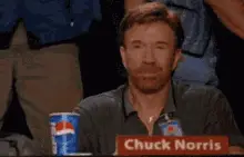 Chuck Norris Gives Thumbs Up