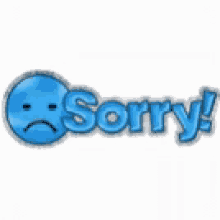 Sad Smiley Says Sorry