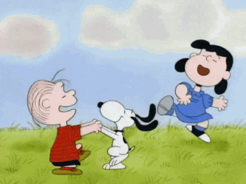 Snoopy, Lucy & Linus' Happy Dance