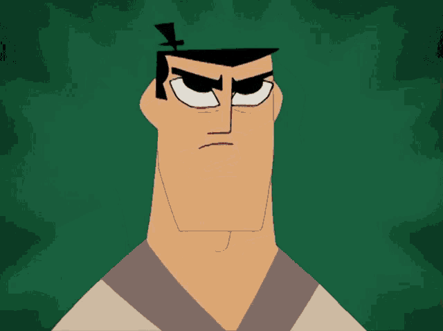 Samurai Jack's Shocked Gasp