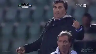 Peseiro's Reaction During Porto Match