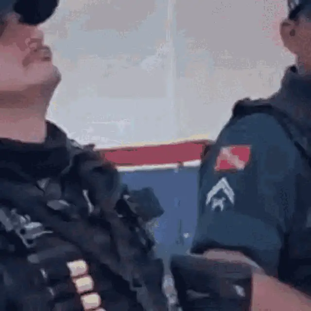 Vista Fina: Officer's Surprised Reaction