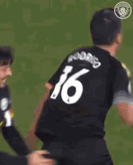 Rodrigo's Manchester City Goal Celebration