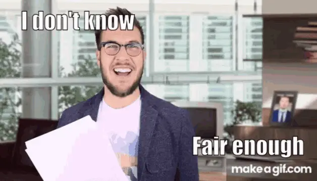 Ryan George: I Don't Know, Fair Enough