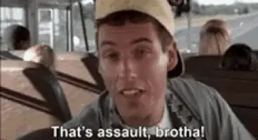 That's Assault, Brotha! Look Back