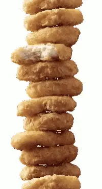 McDonald's Chicken Nuggets Stack
