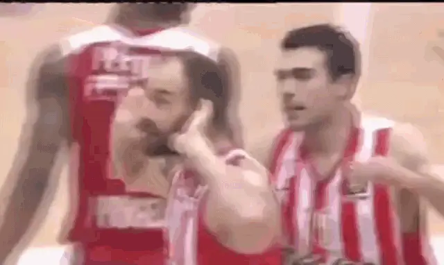 Vasilis Spanoulis' Intense Basketball Moment
