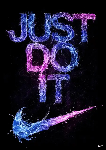 Nike Just Do It Slogan Poster