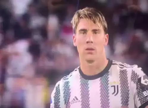 Dusan Vlahovic's Intense Celebration
