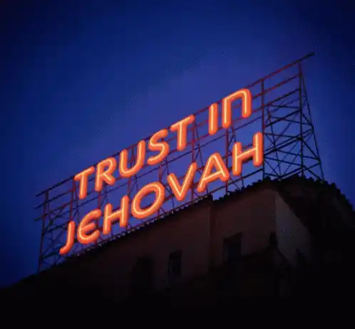 TRUST IN JEHOVAH Neon Sign