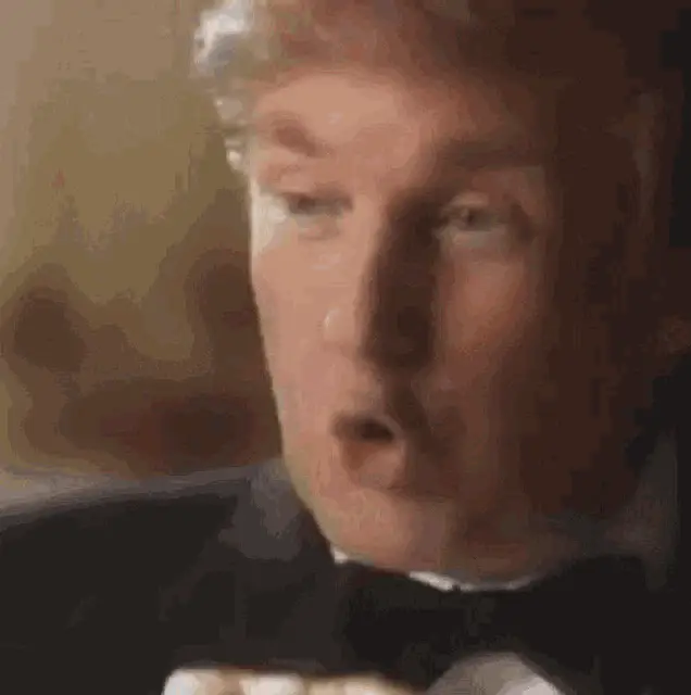 Donald Trump Eats Pizza