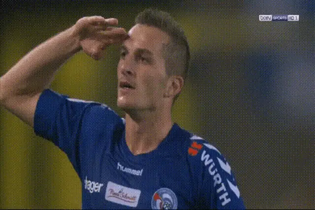 Lienard Salutes for RC Strasbourg