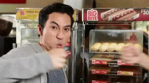 7-Eleven Big Bite Hotdog Fist Bump