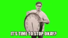Time To Stop Times Up