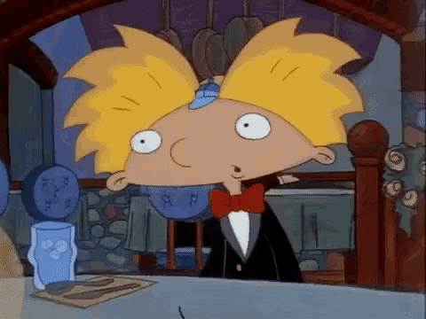 Hey Arnold's Shocked Reaction