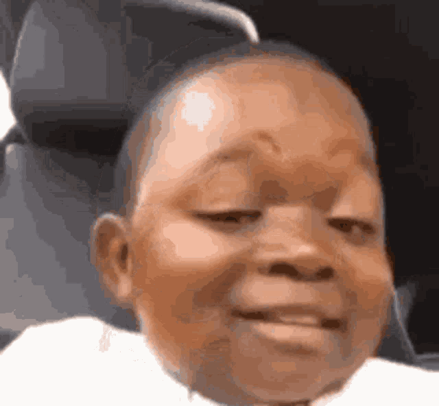 Cute Baby Making Funny Face