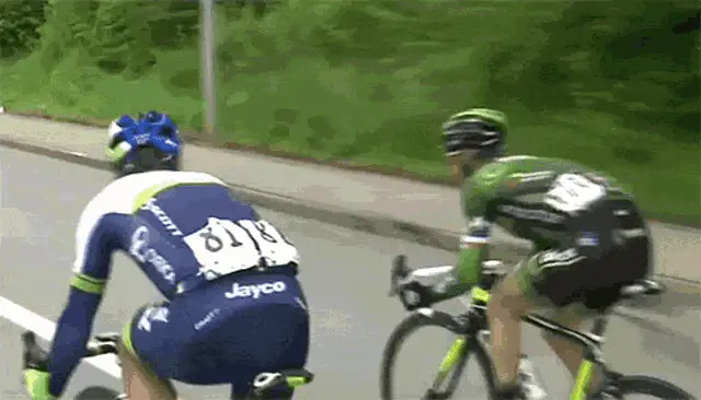 Thomas Voeckler in Cycling Race