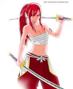 Erza Scarlet - Animated gif by Naruto1piece