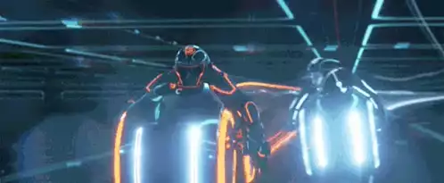 Tron Legacy Light Cycle Race