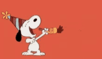 Snoopy's Birthday Party Fun